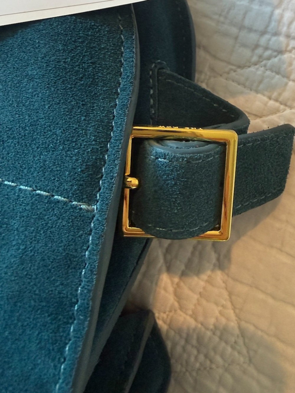 The Row Margaux 15 suede tote - Picture 8 of 12